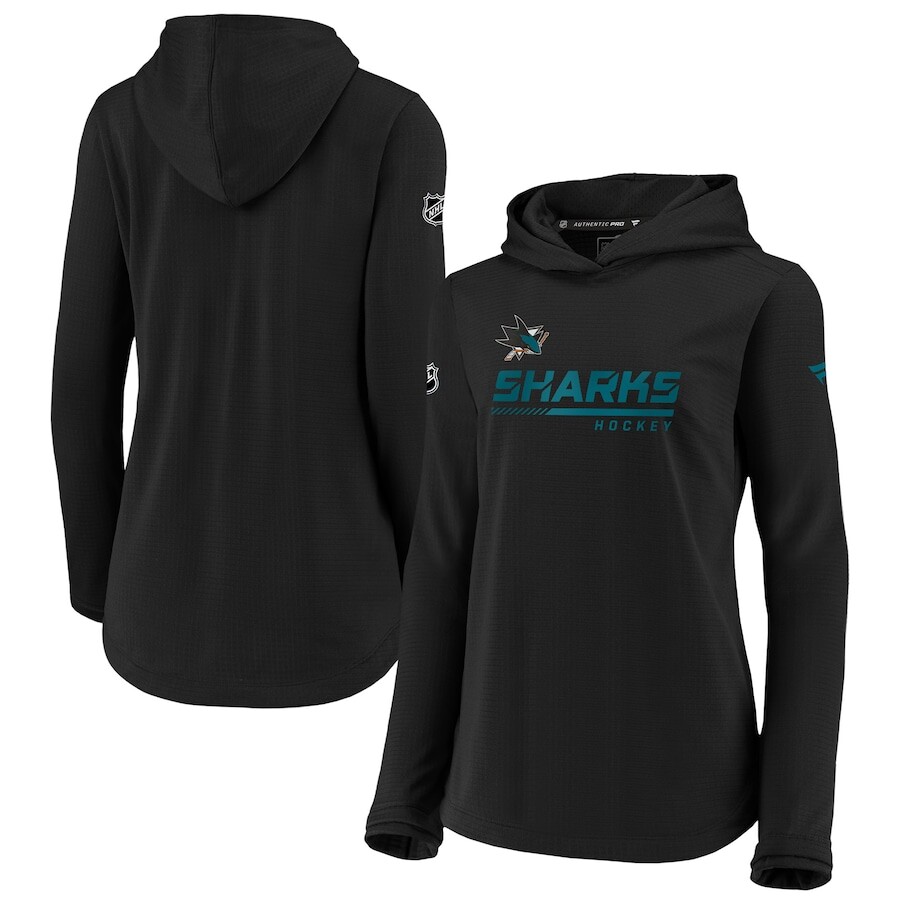 

Пуловер с капюшоном Fanatics Branded San Jose Sharks, черный