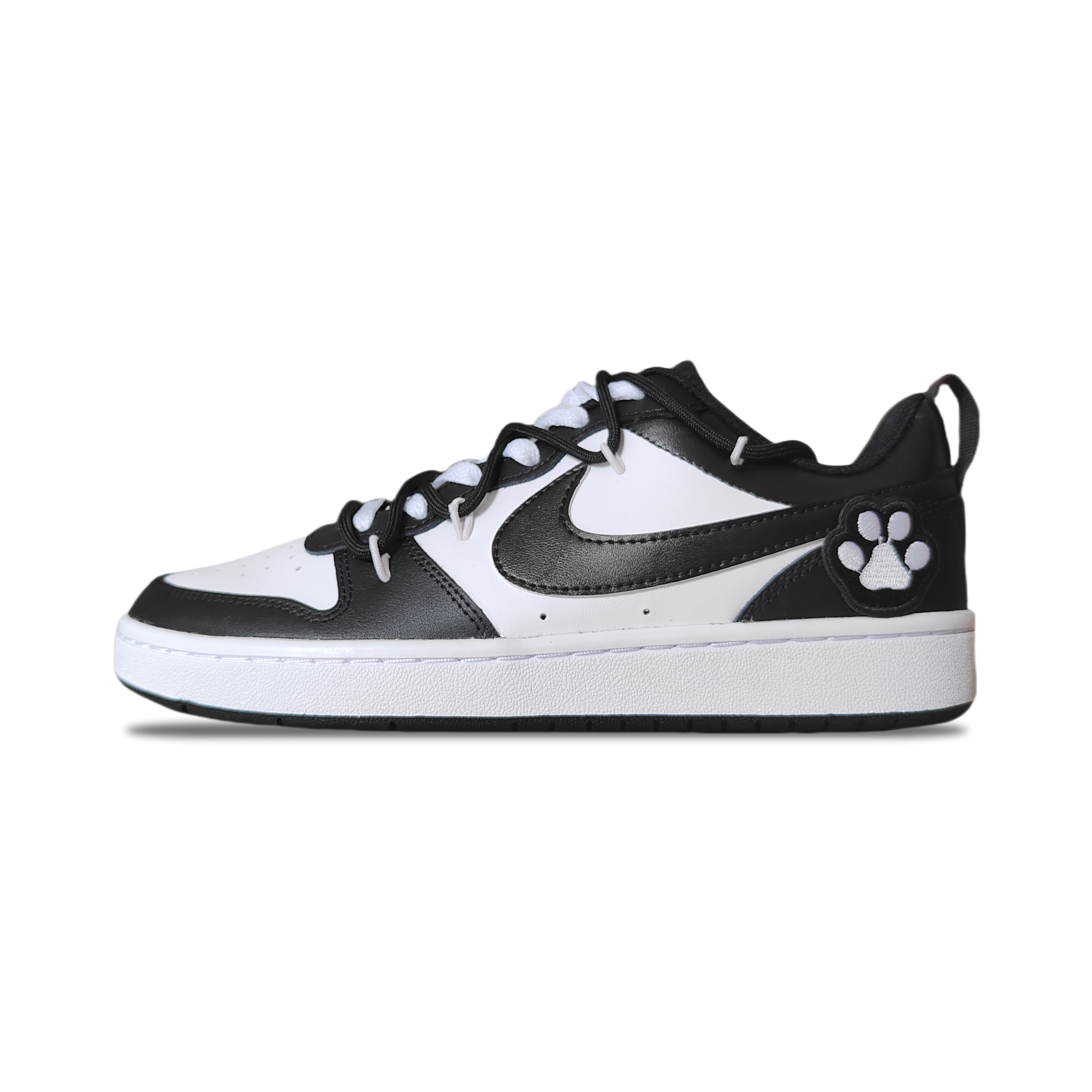 

Кроссовки Nike Court Borough 2 Skateboarding Shoes Women's Low-top White/black, черный