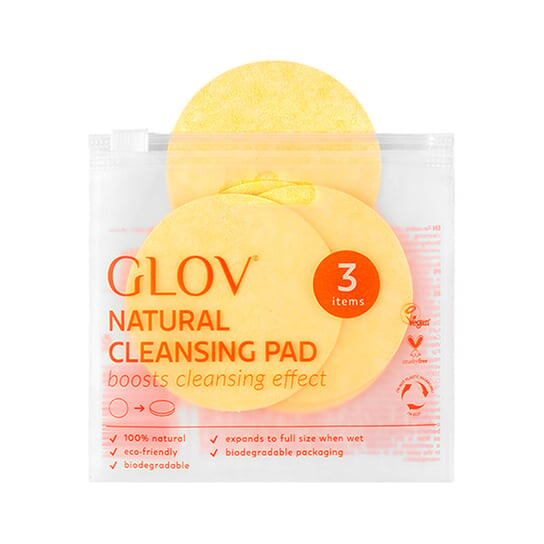 Биоразлагаемые очищающие подушечки 3 шт. Glov, Natural Cleansing Pads