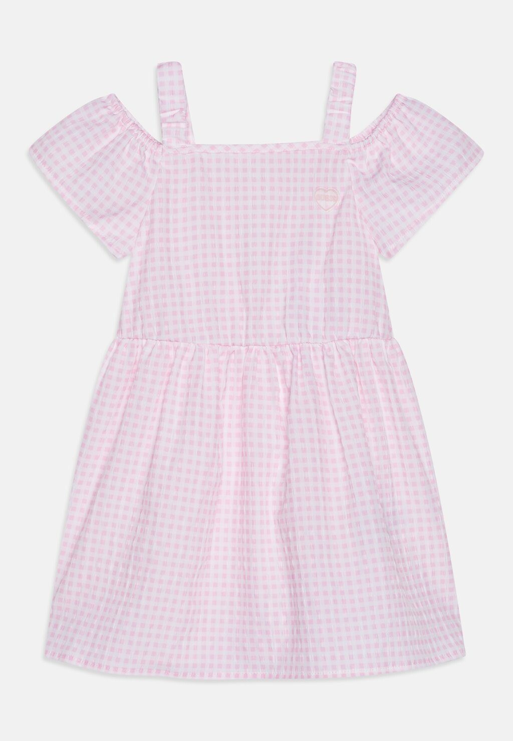 Повседневное платье TODDLER TANK DRESS Guess, цвет pink/white