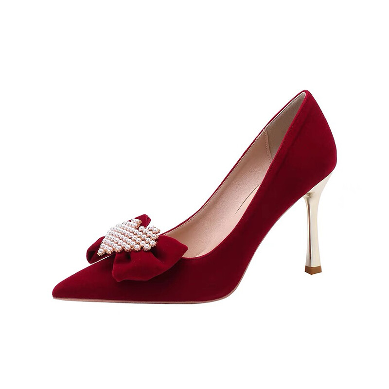 

Туфли женские на высоком каблуке Cherry&Kalika, цвет Burgundy