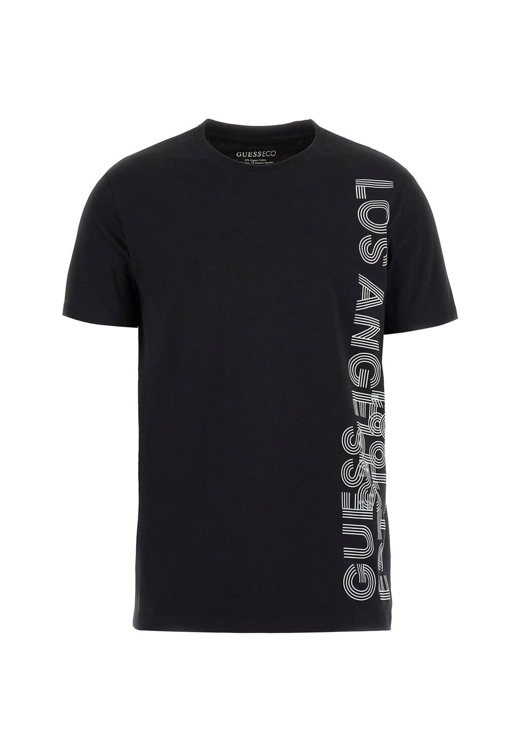 

Футболка с принтом STRETCH LOGO SEITLICH Guess, черный