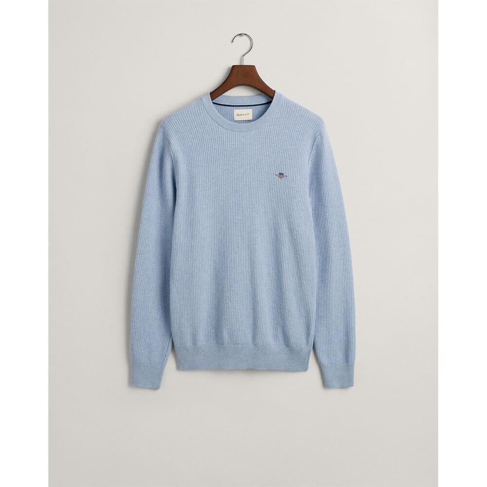 

Свитер Gant Micro Texture, синий