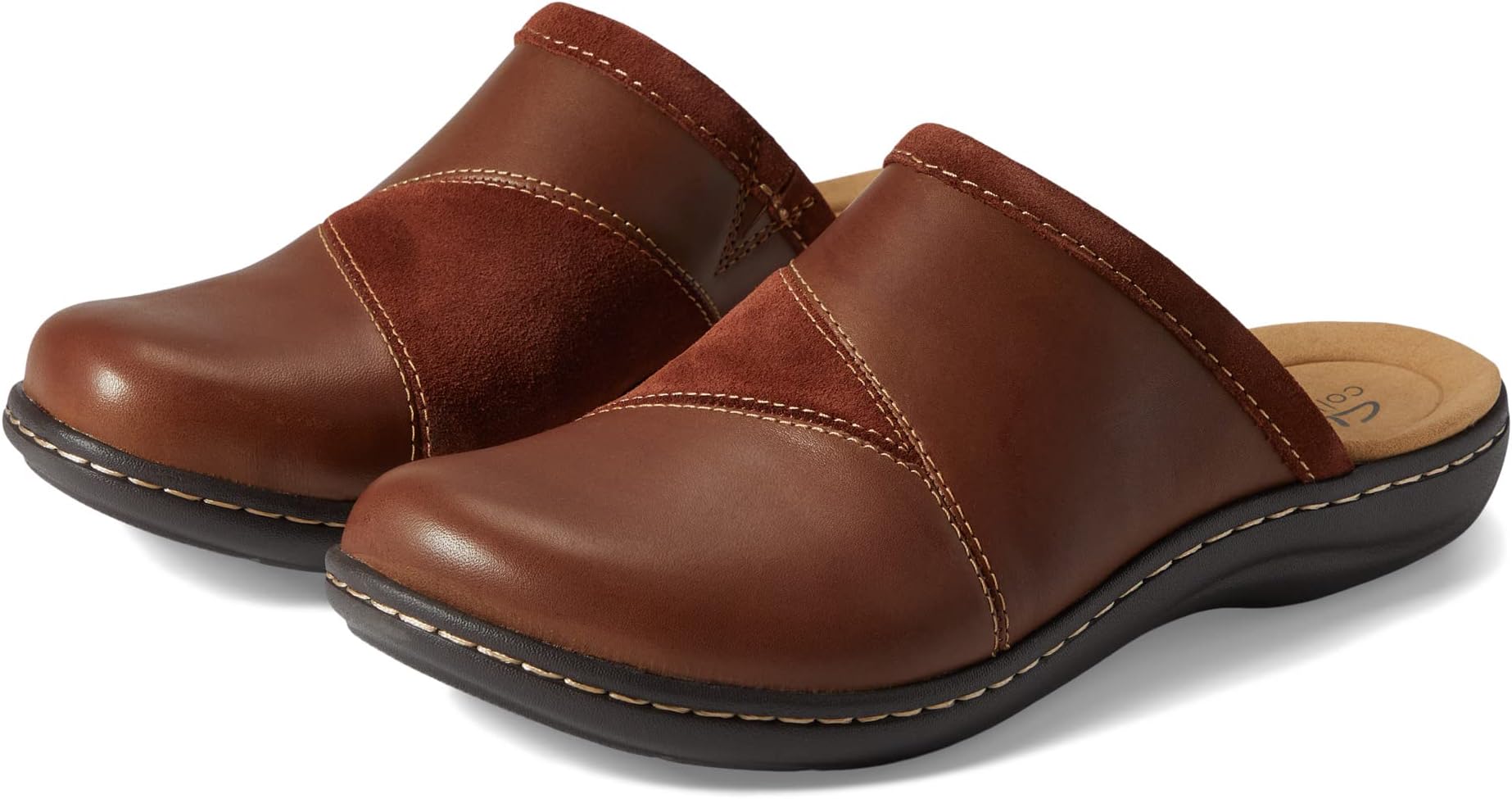 

Сабо Laurieann Kyla Clarks, цвет Dark Tan Combi