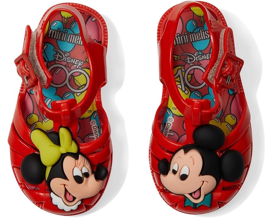 

Сандалии Mini Melissa Pos+Disney 100 BB, красный