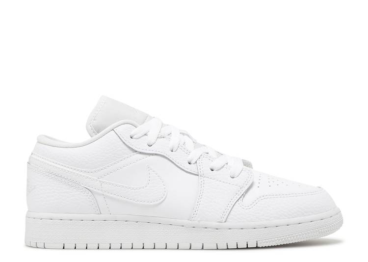 

Кроссовки AIR JORDAN 1 LOW GS 'TRIPLE WHITE', белый