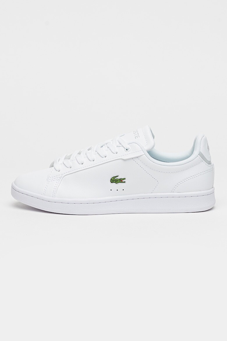 Туфли Carnaby Pro из кожи Lacoste, белый туфли europa pro из кожи lacoste белый