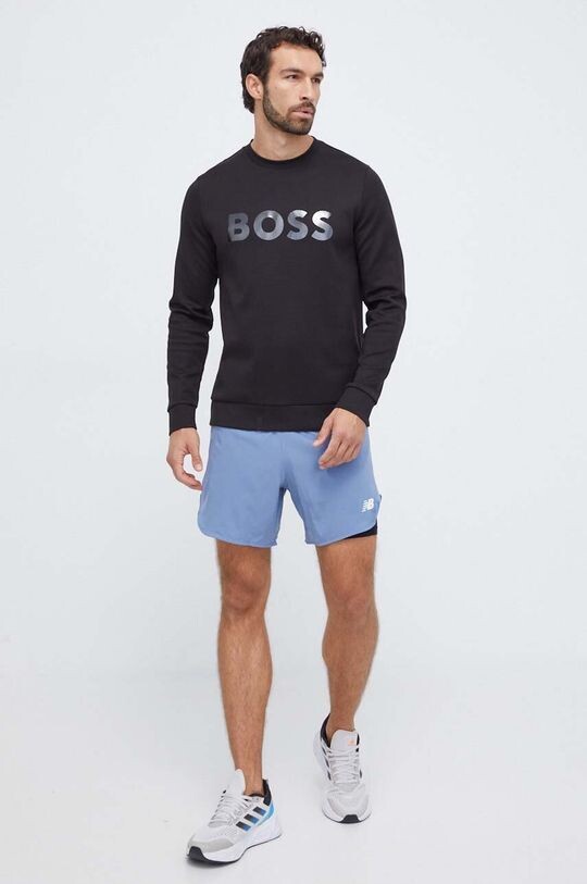 

Толстовка из хлопка BOSS GREEN Boss Green, черный