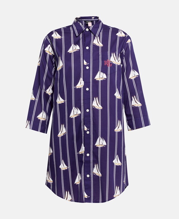 

Ночная рубашка Lauren Ralph Lauren, темно-синий