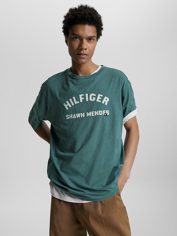 

Футболка с логотипом Tommy Hilfiger X Shawn Mendes