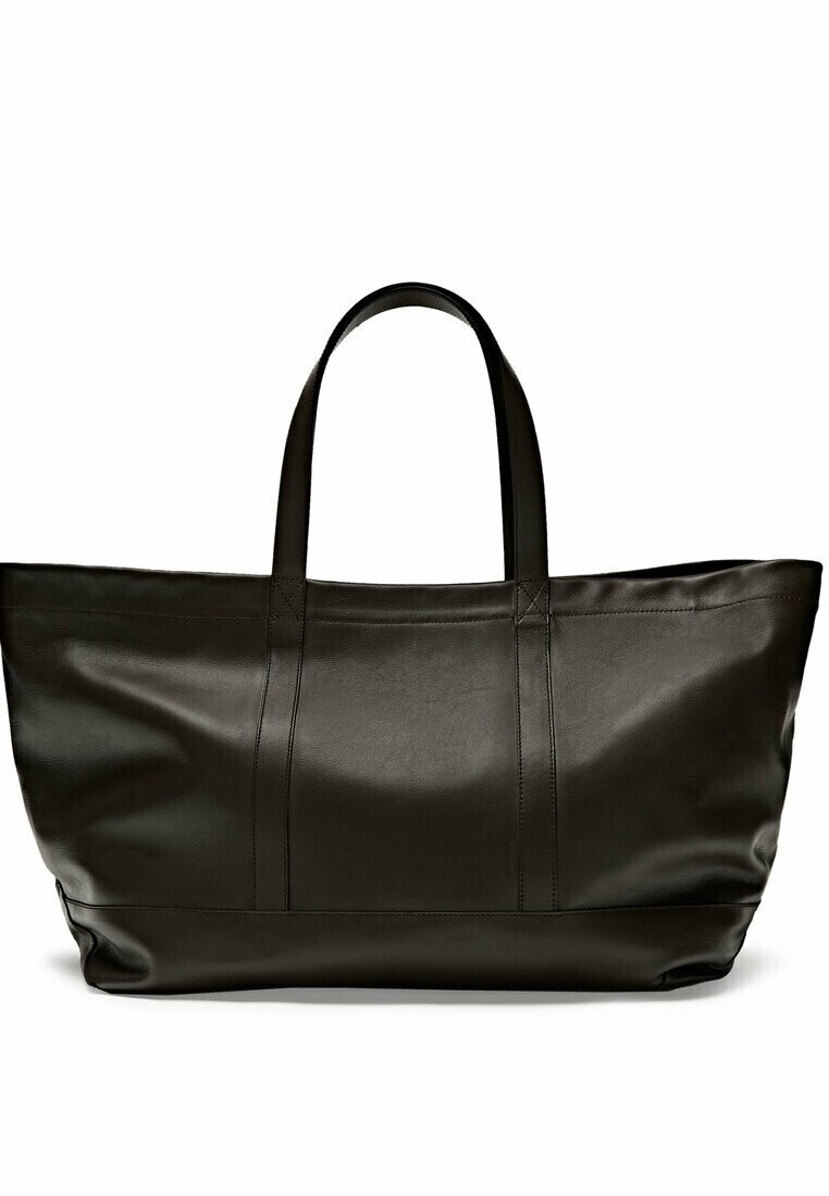 

Сумка Weekender Massimo Dutti, цвет brown