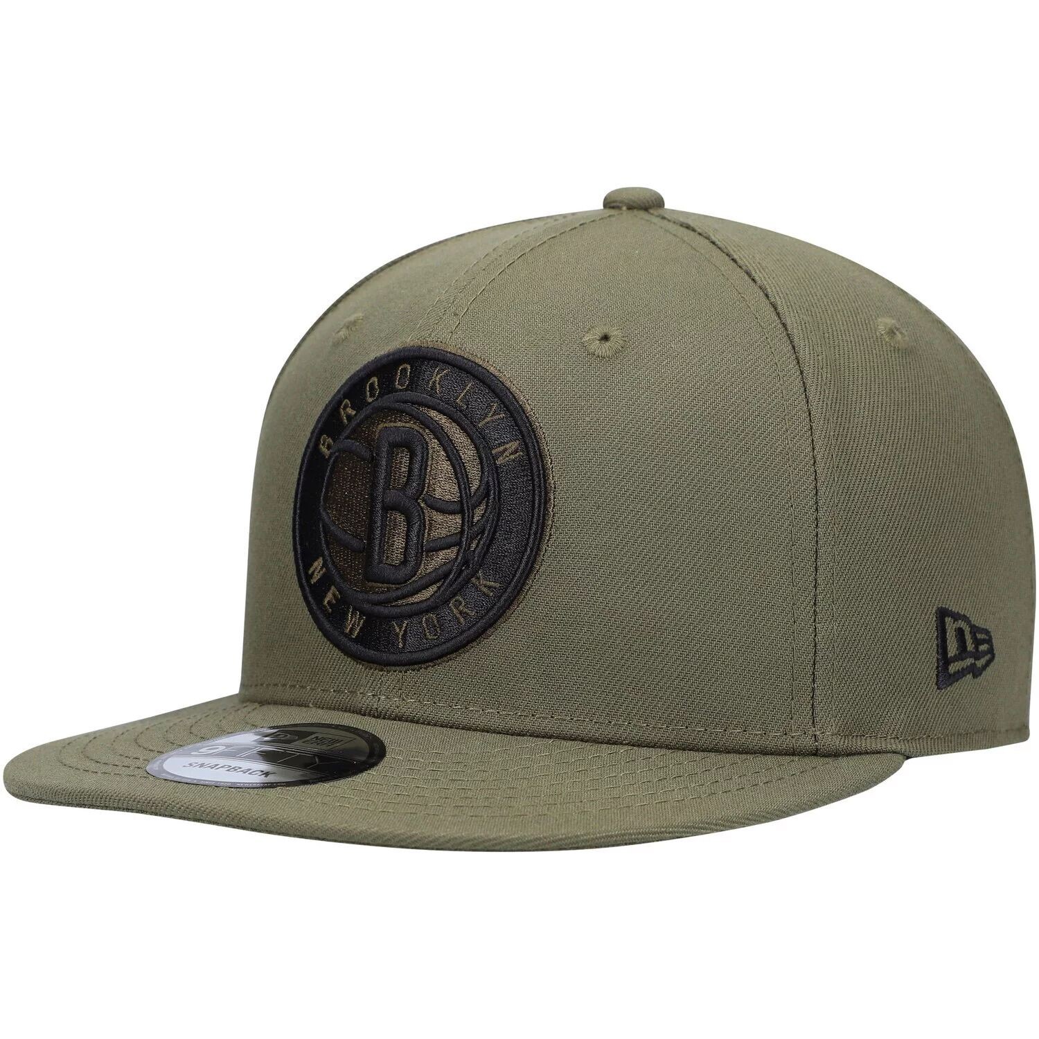 

Мужская кепка New Era Olive Brooklyn Nets 9FIFTY Snapback