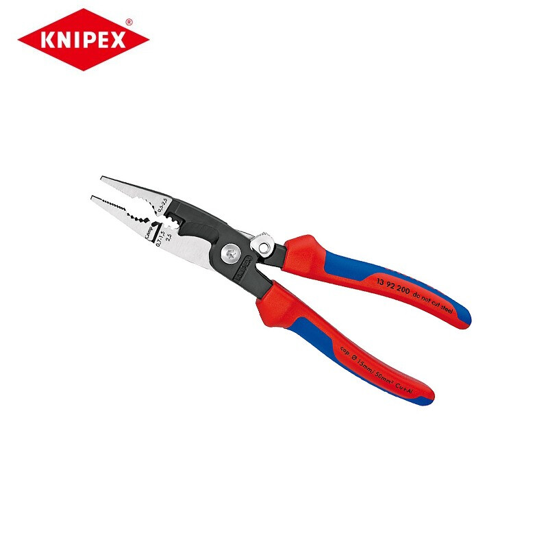 KNIPEX многофункциональные плоскогубцы для электрика, острогубцы, диагональные плоскогубцы, плоскогубцы для электрика 13 92 200 по индивидуальному заказу (срок поставки 4-8 недель)