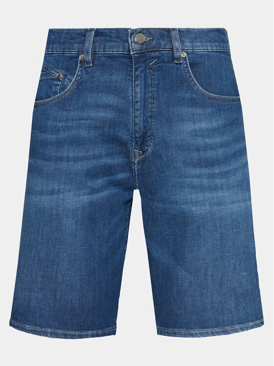 Джинсовые шорты стандартного кроя Baldessarini, синий
