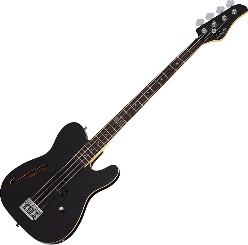 цена Басс гитара Schecter dUg Pinnick Baron-H Electric Bass Gloss Black