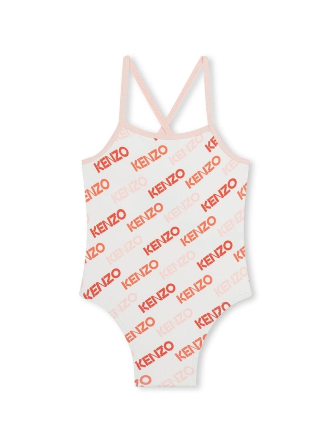 

Kenzo Kids купальник с логотипом, нейтральный цвет