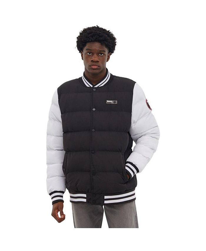 Мужская бейсбольная куртка Reggie Puffer Bench, черный цена и фото