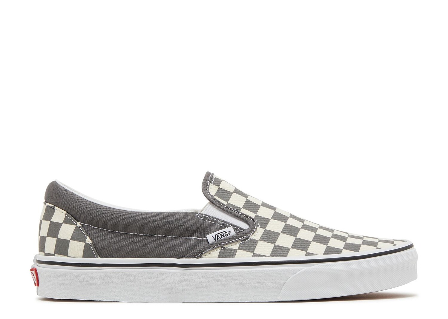 

Кроссовки Vans Classic Slip-On 'Pewter Checkerboard', серый