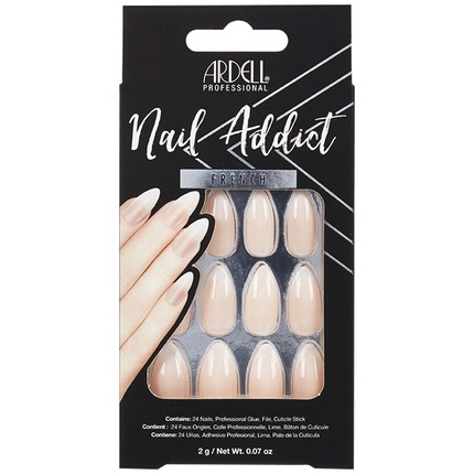 Nail Addict – Французский стиль – Накладные ногти – Французские типсы, Ardell цена и фото