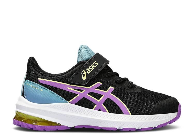 

Кроссовки ASICS GT 1000 12 PS 'BLACK CYBER GRAPE', черный