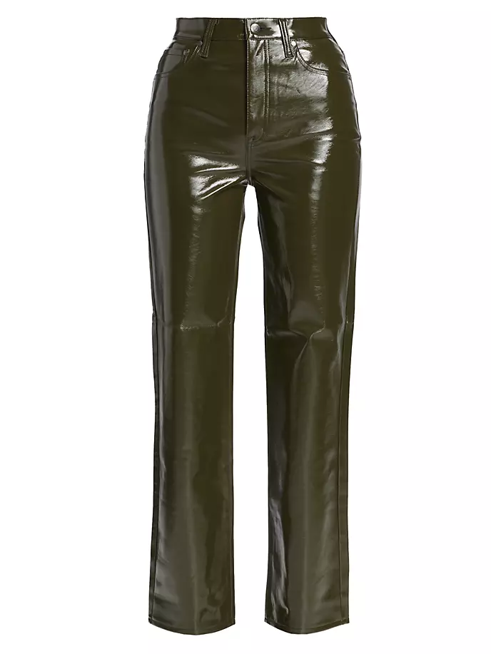 

Брюки Cassie из искусственной кожи Pistola, цвет olive vinyl