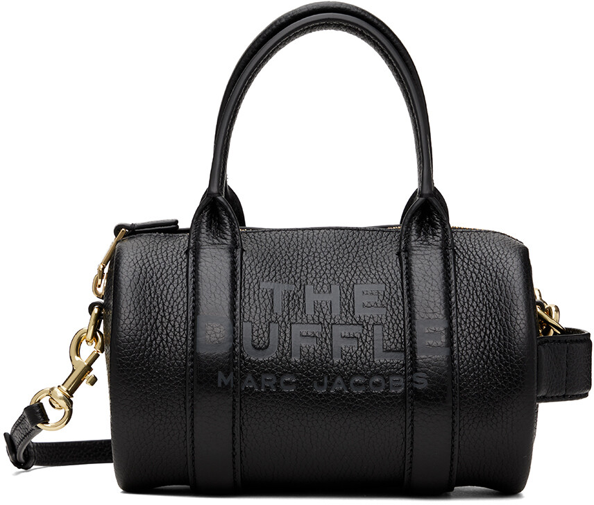 

Черная спортивная сумка The Leather Mini Marc Jacobs