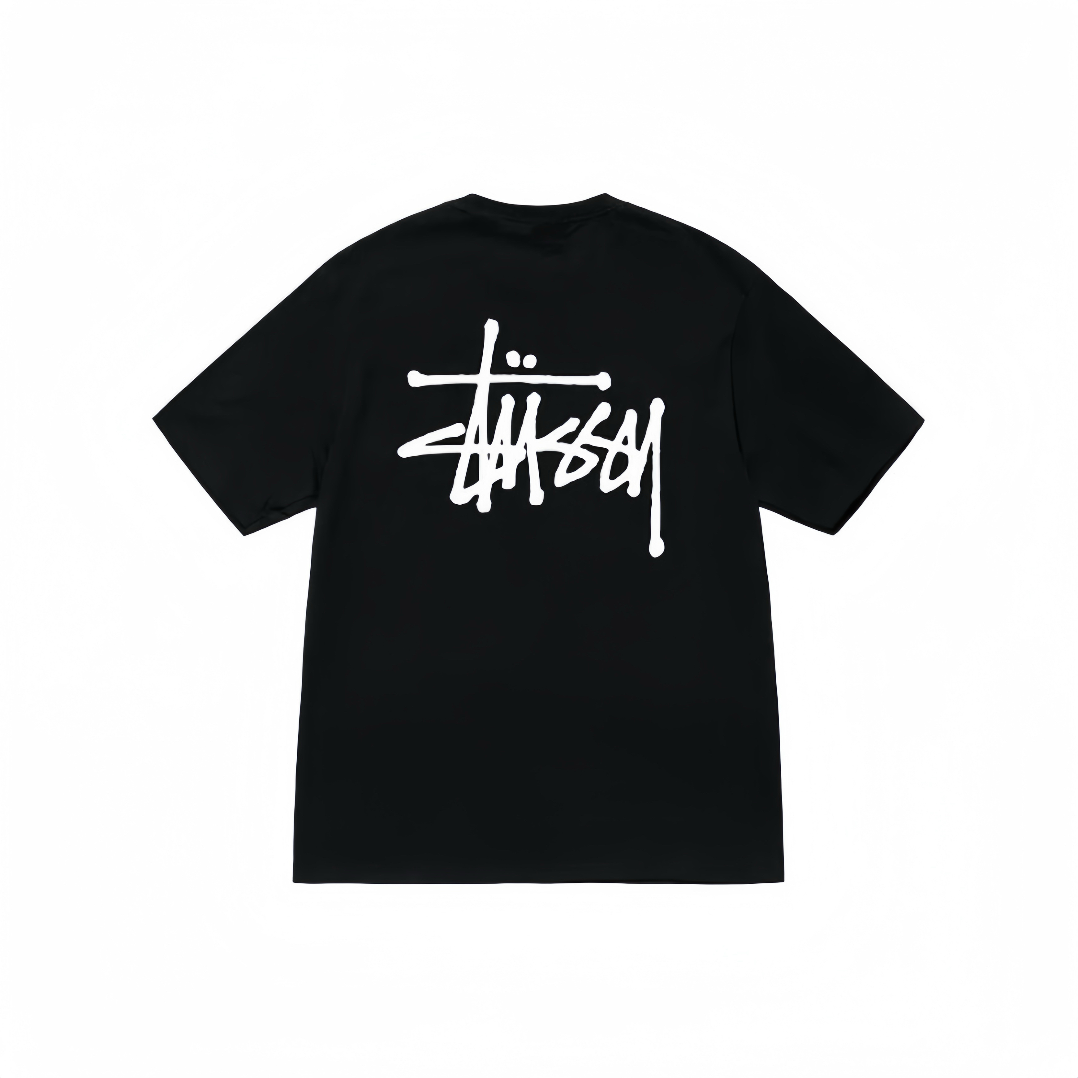 

Футболка унисекс черная Stussy, черный