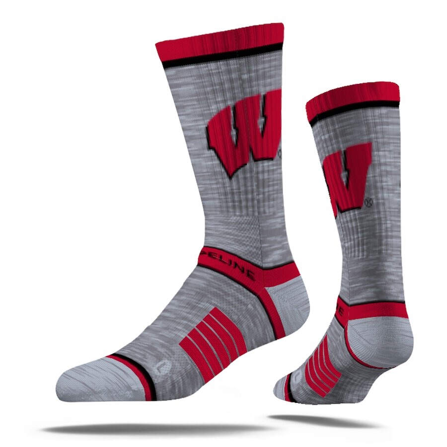 

Носки Strideline Wisconsin Badgers
