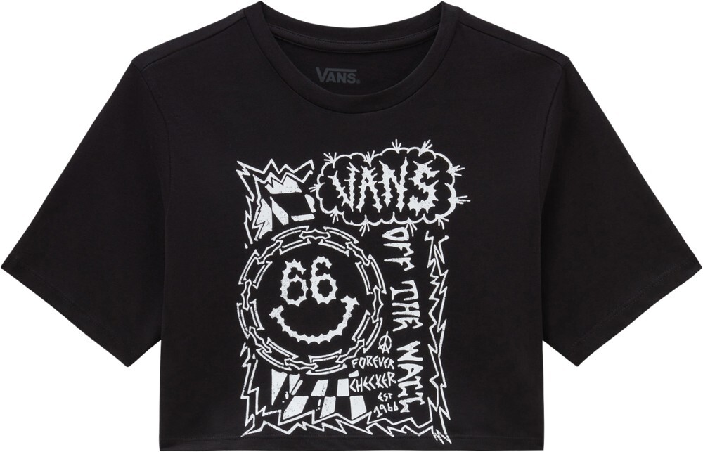 

Топ Vans Forever Checker Crew Crop Ii, черный