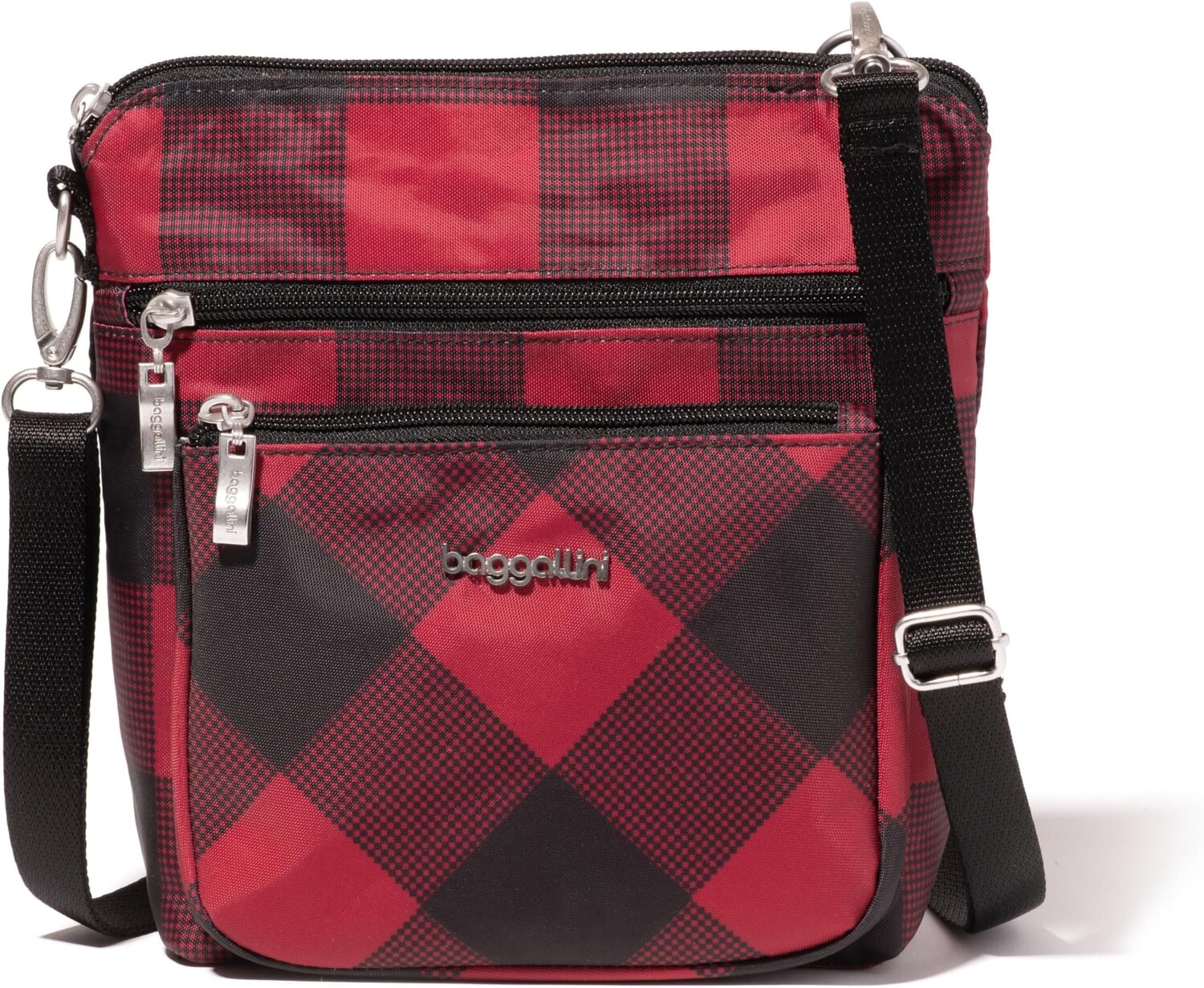 

Сумка Modern Pocket Crossbody Baggallini, цвет Red Buffalo Plaid