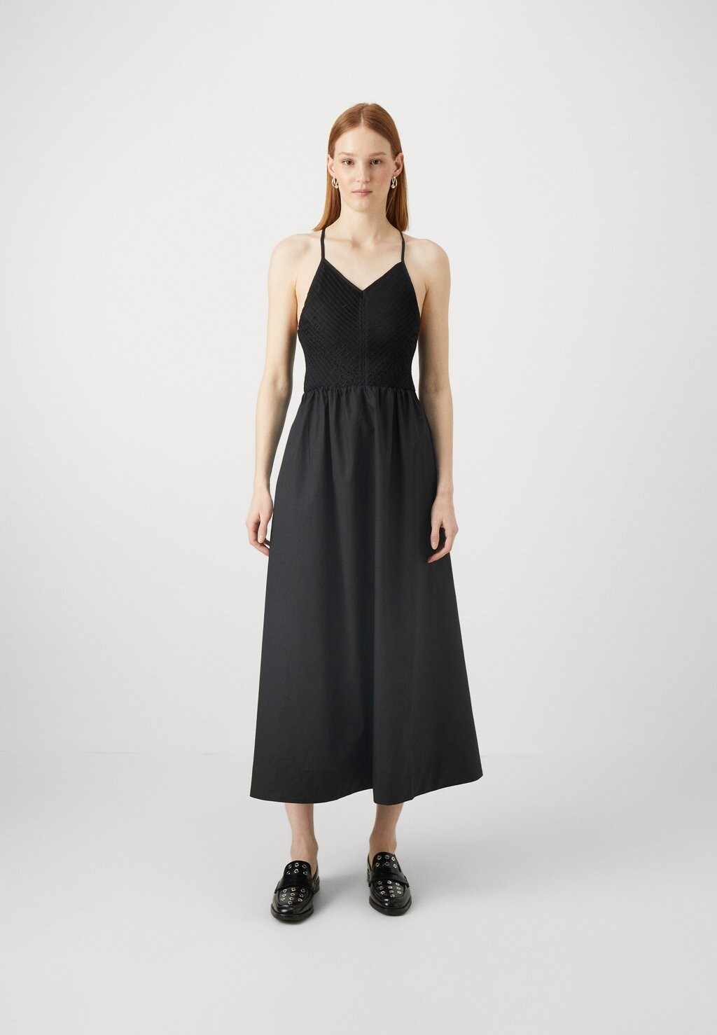 

Дневное платье CAMERA MIDI DRESS Faithfull the brand, черный