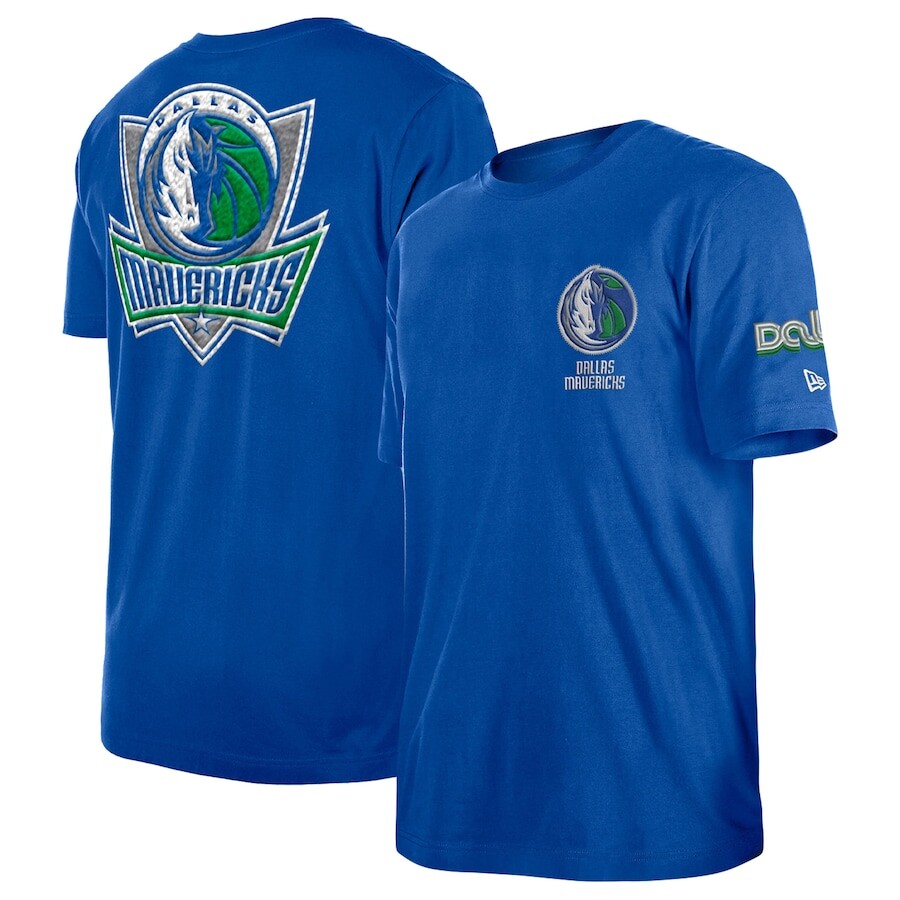 

Футболка с коротким рукавом New Era Dallas Mavericks, синий