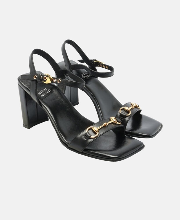 

Босоножки на каблуке Jeffrey Campbell, черный