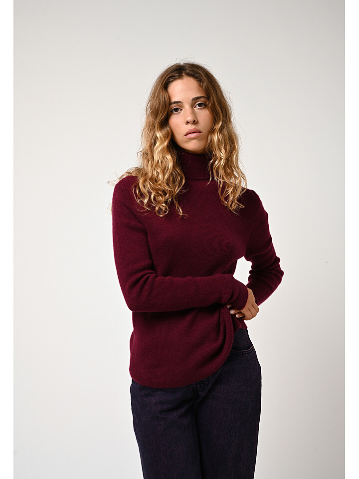 

Свитер AUTHENTIC CASHMERE Kaschmir Rollkragen Suzie, бордо
