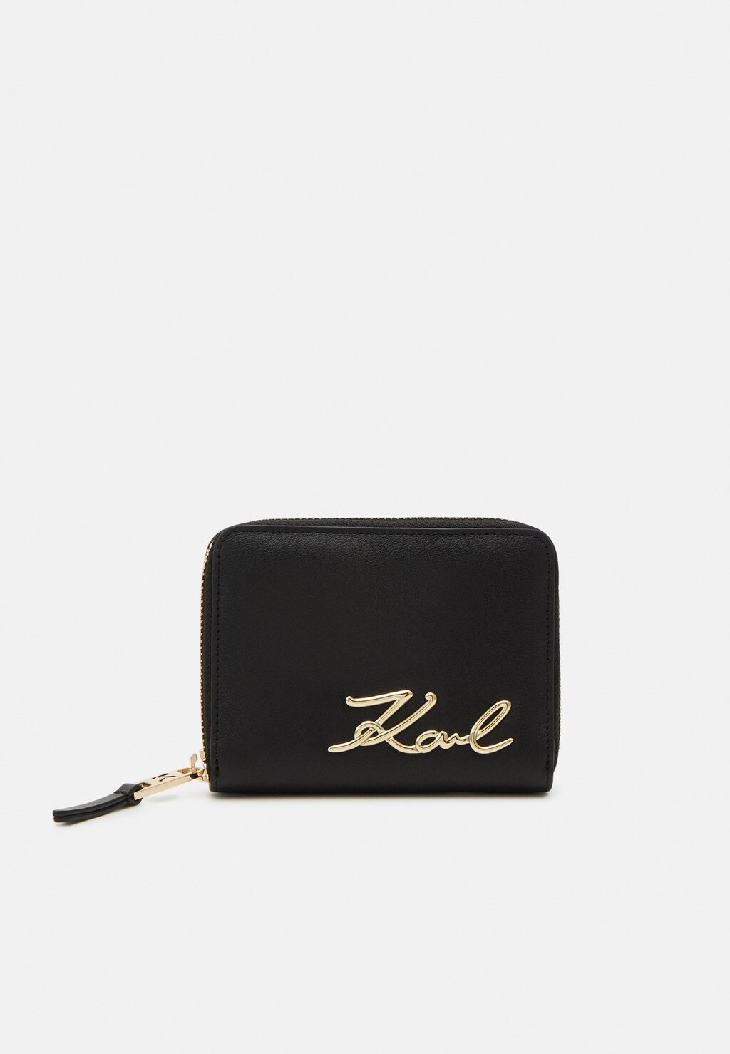 

Кошелек KARL LAGERFELD SIGNATURE ZIP, цвет black/gold-coloured