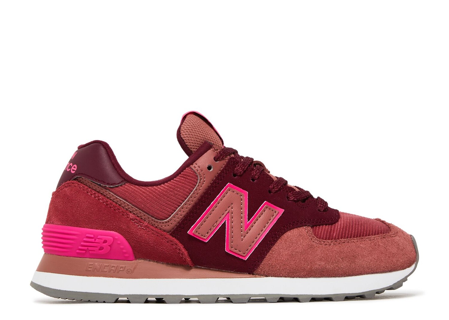 

Кроссовки New Balance Wmns 574 'Garnet', красный
