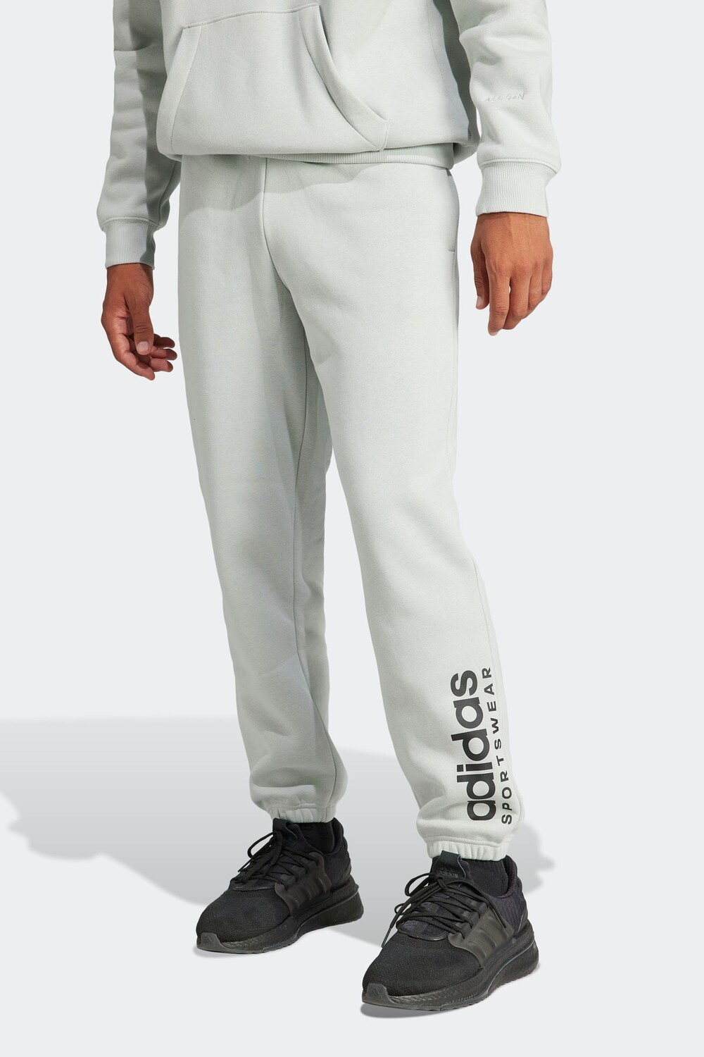 

Спортивная одежда Джоггеры All SZN с флисовой графикой adidas, серый