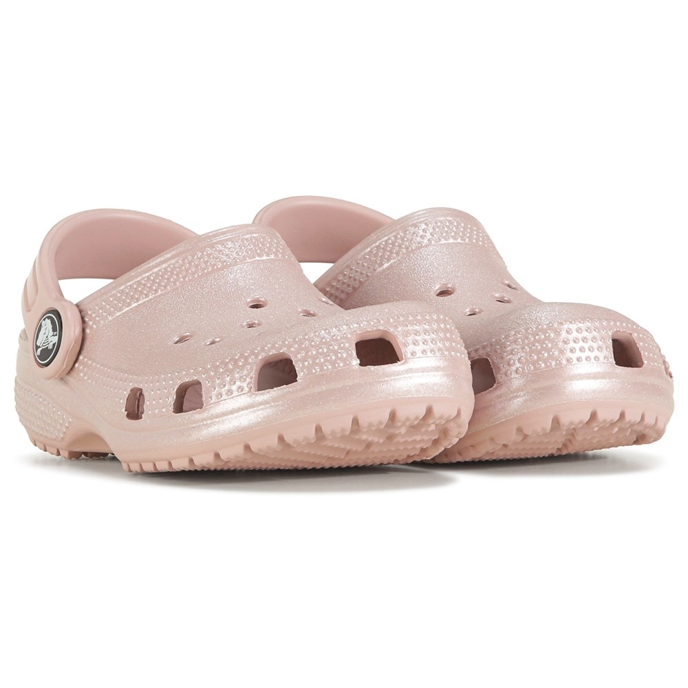 Детские классические сабо для малышей Crocs, розовый