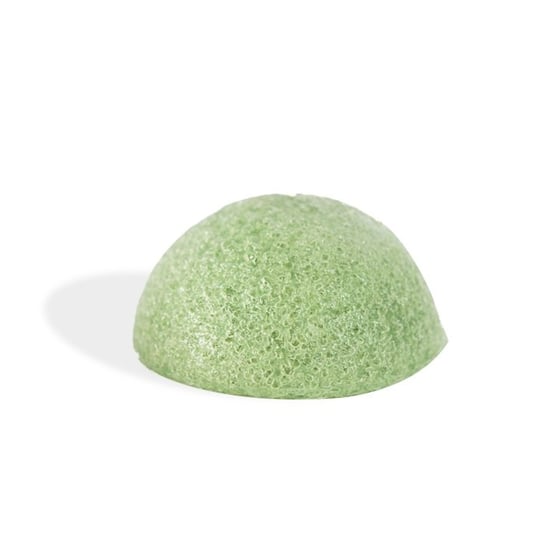 цена Натуральная очищающая губка для лица с зеленым чаем Mohani, Konjac Sponge