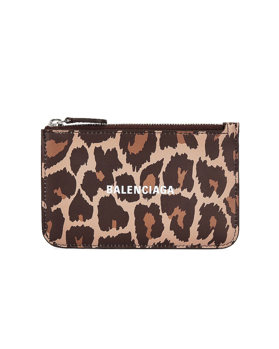 

Сумка Balenciaga Long Cash Card Holder, цвет Beige, Brown, & White