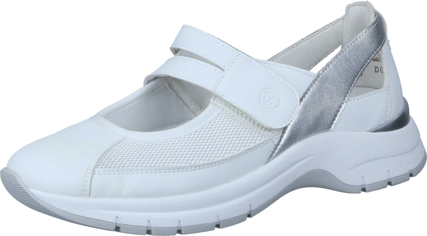 

Шлепанцы remonte, цвет weiss/sportweiss/silver