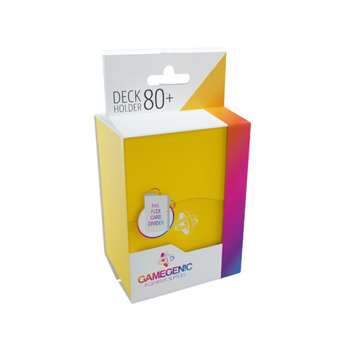 Коробка для карточек Gamegenic Deck Holder 80+ Yellow Gamegenic