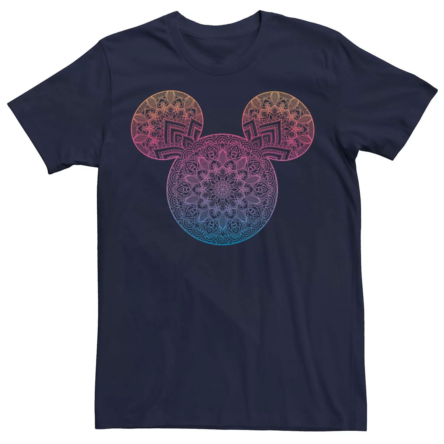 Мужская футболка Mickey & Friends Mandala Mickey Ears Disney, синий