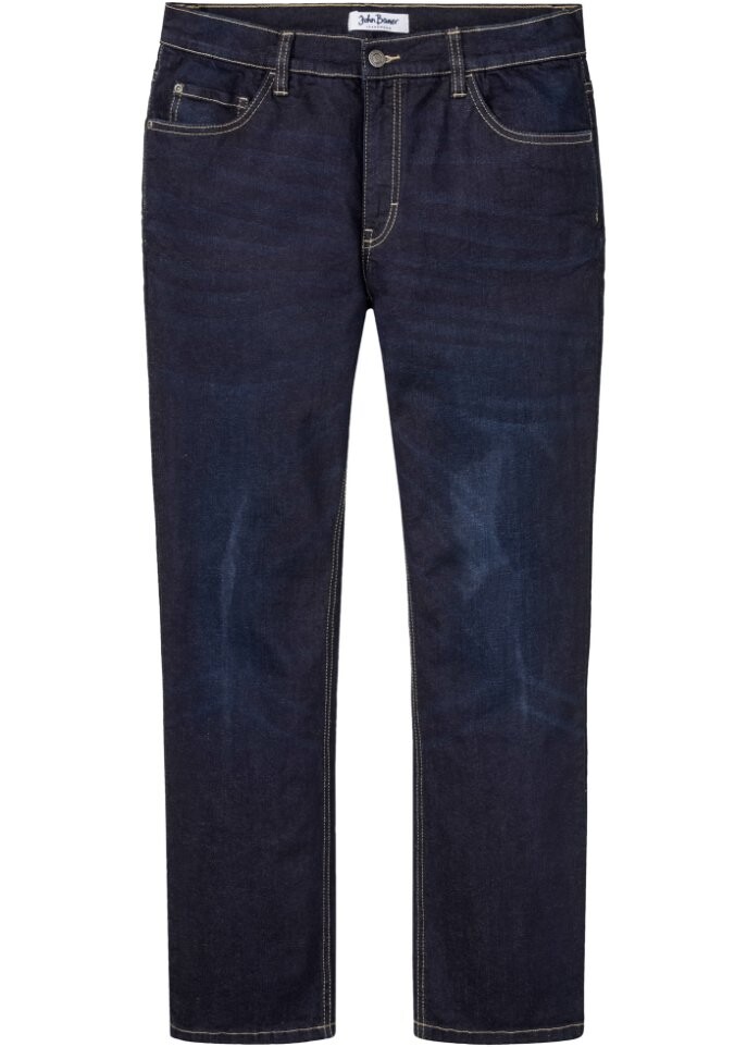 

Джинсы прямого кроя эластичного кроя John Baner Jeanswear, синий