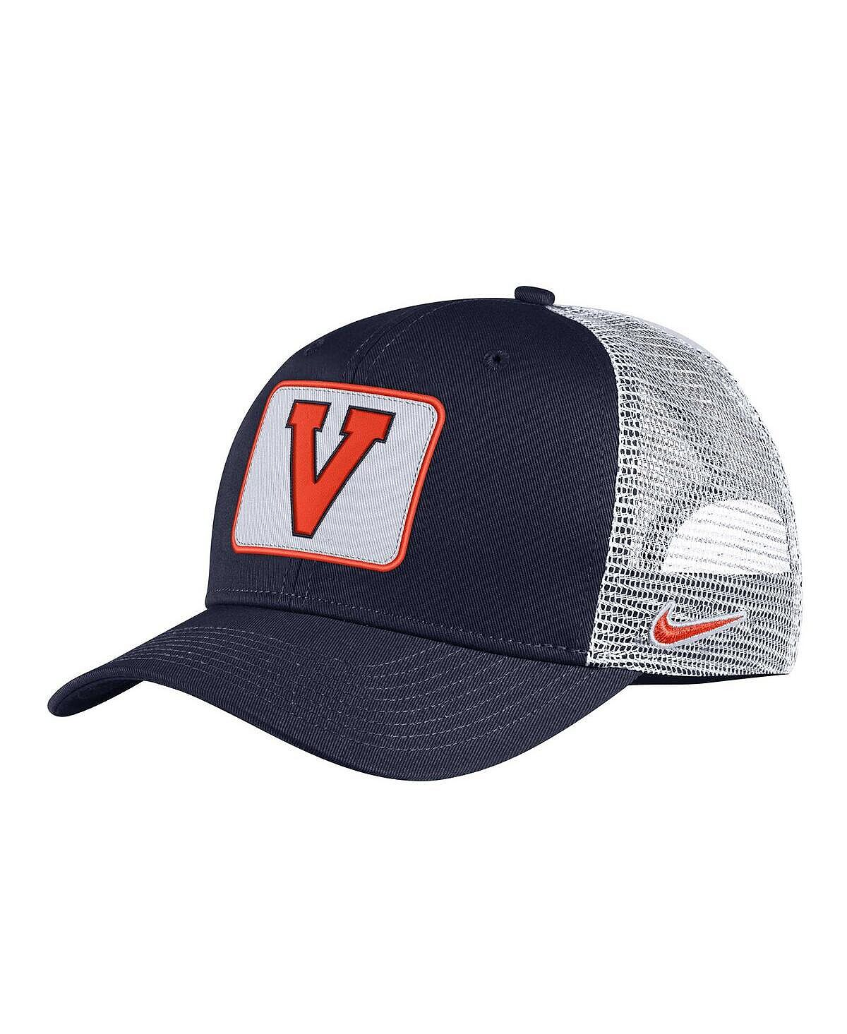 

Мужская темно-синяя кепка Virginia Cavaliers Classic99 Trucker Snapback Nike