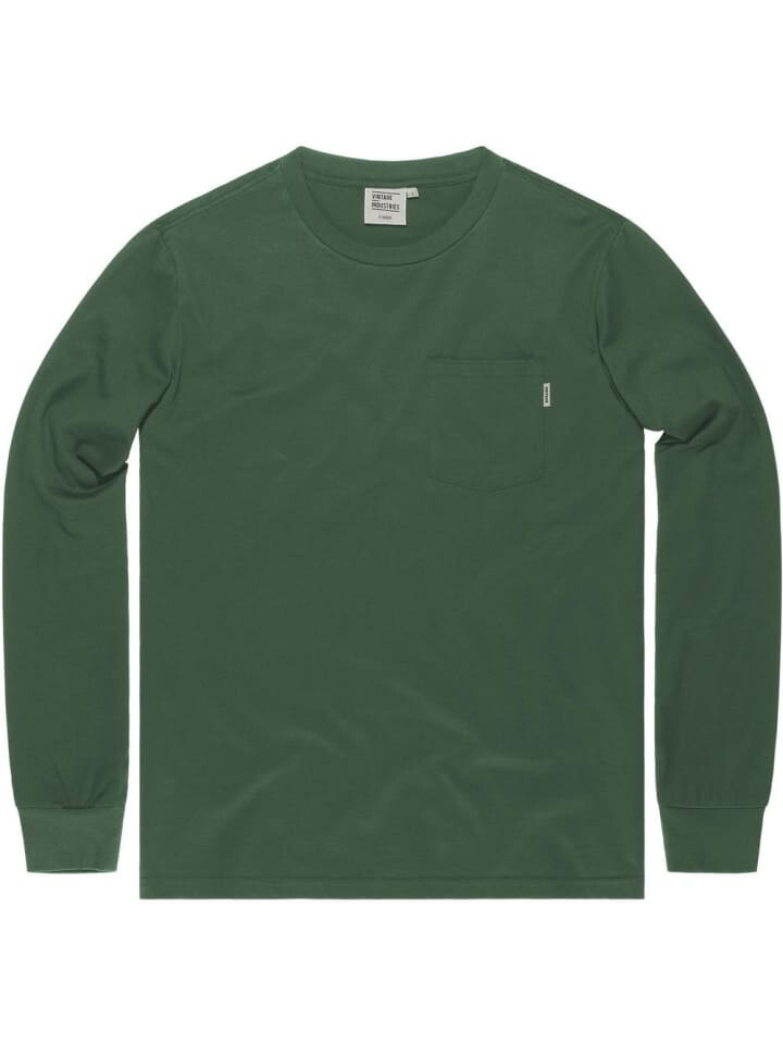 

Лонгслив Vintage Industries, зеленый