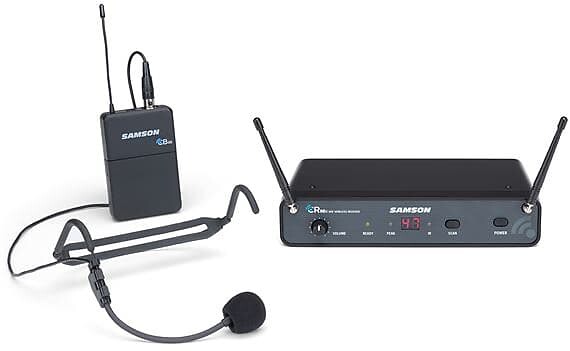 

Беспроводная микрофонная система Samson Concert 88x UHF Wireless Headset Microphone System (K Band)