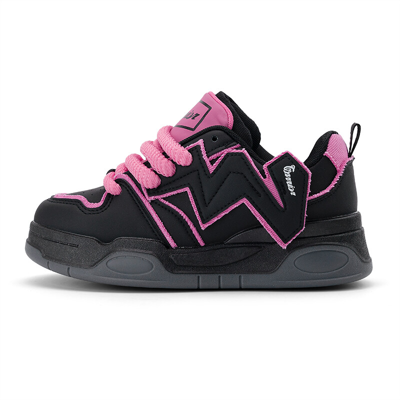 

Кроссовки WARRIOR Lifestyle Shoes Women's Low-top Black/Pink, черный/розовый