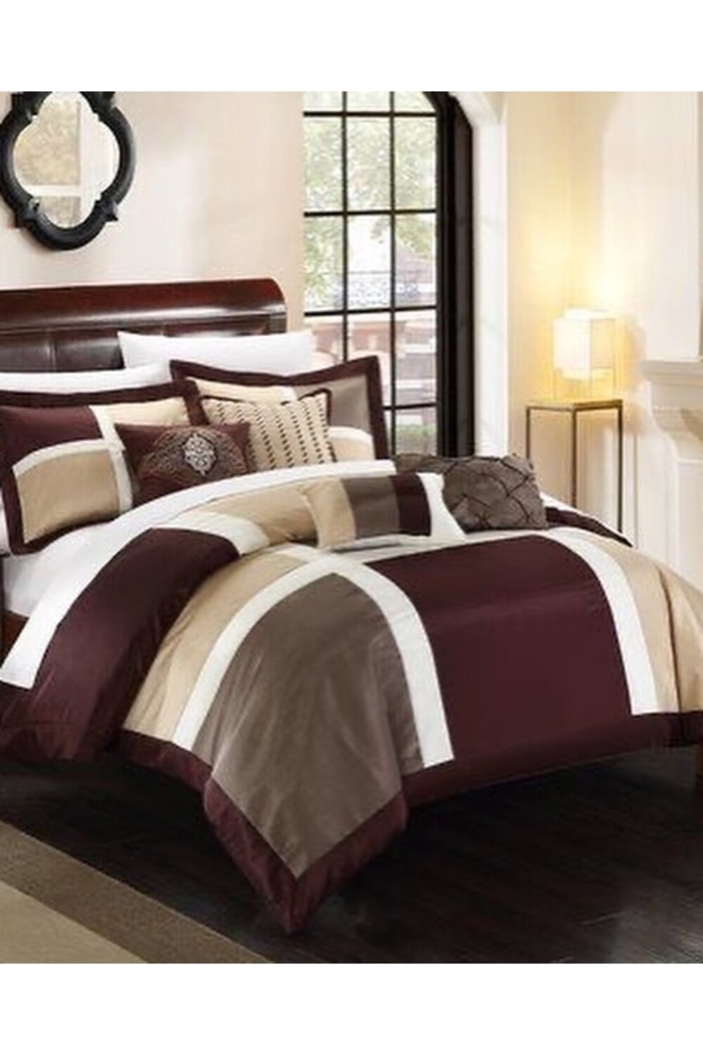 

Комплект пододеяльников Metinev King Size из хлопка и атласа