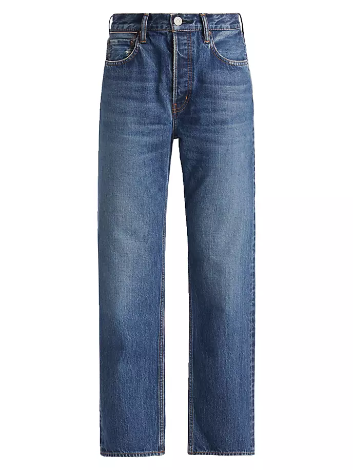 

Джинсы прямого кроя Whitney Moussy Vintage, синий
